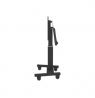 Neomounts Floor stand | PLASMA-M2500TBLACK TV trolley | Adjustable Height