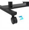 Neomounts ABL-875 Wheel lock for trolleys suitable for FL55-875BL1/WH1, FL50S-825BL1/WH1, FL50-525/575BL1/WH1