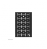 Neomounts Wall mount | AWL05-750BL AV hardware rack | Maximum weight (capacity) 10 kg | Black