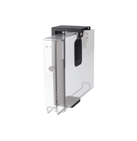 Neomounts CPU-D075BLACK/LK CPU holder | Adjustable Height | Maximum weight (capacity) 10 kg | Black