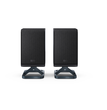 Sharp | 2.0.2 Wireless Rear Surround Speakers | HT-SPR52021(BK) | 200 W | Black | Wireless connection