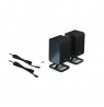 Sharp | 2.0.2 Wireless Rear Surround Speakers | HT-SPR52021(BK) | 200 W | Black | Wireless connection