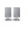 Sharp | 2.0.2 Wireless Rear Surround Speakers | HT-SPR52021(SL) | 200 W | Silver | Wireless connection