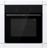 Gorenje Oven | BO6615E01B | 60 L | Electric | EnamelClean | Push pull buttons | Height 59.5 cm | Width 59.5 cm | Stainless steel