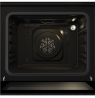 Gorenje Oven | BO6615E01B | 60 L | Electric | EnamelClean | Push pull buttons | Height 59.5 cm | Width 59.5 cm | Stainless steel