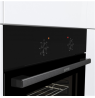 Gorenje Oven | BO6615E01B | 60 L | Electric | EnamelClean | Push pull buttons | Height 59.5 cm | Width 59.5 cm | Stainless steel