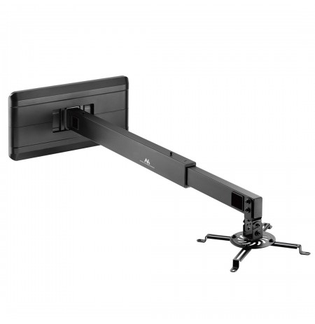 Maclean MC-945 Wall Mount Holder for Short Distance Video Projector Bracket 360° Rotatable 15kg