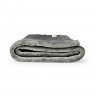 Nedis PEBL130CWT2 electric blanket 120 W Grey, White Fleece, Polyester