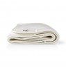 Nedis 1 Person, 150 x 80 cm, 3 Heat Settings, Washable, Overheating protection, Polyester / Synthetic, White