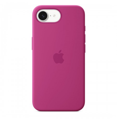 Apple iPhone 16e Silicone Case fuchsia