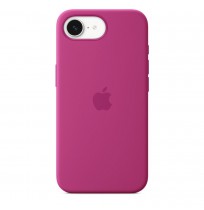 Apple iPhone 16e Silicone Case fuchsia