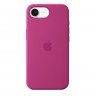 Apple iPhone 16e Silicone Case fuchsia
