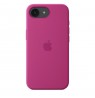 Apple iPhone 16e Silicone Case fuchsia