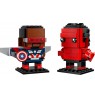 LEGO 40668 Super Heroes - Figurki Kapitana Ameryki i Czerwonego Hulka