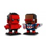 LEGO 40668 Super Heroes - Figurki Kapitana Ameryki i Czerwonego Hulka