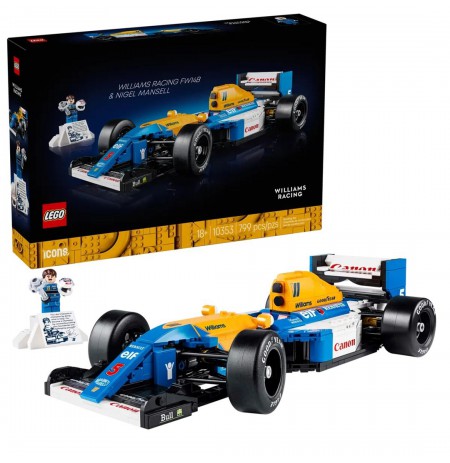 LEGO ICONS 10353 Williams Racing FW14B i Nigel Mansell