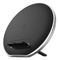 Denver QI chargers QI Charging pad Smartphone Black, Silver USB Wireless charging Indoor, Outdoor