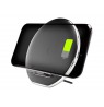 Denver QI chargers QI Charging pad Smartphone Black, Silver USB Wireless charging Indoor, Outdoor