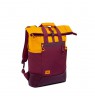 Rivacase Dijon 39.6 cm (15.6") Backpack Orange, Red
