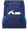 Rivacase Dijon 43.9 cm (17.3") Backpack Blue