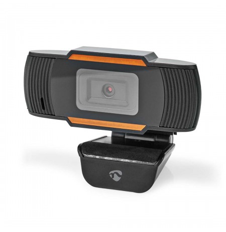 Nedis WCAM100BK webcam 2 MP 1920 x 1080 pixels USB 2.0 Black