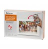Denver PFF-1063WHITE digital photo frame White 25.6 cm (10.1") Touchscreen Wi-Fi