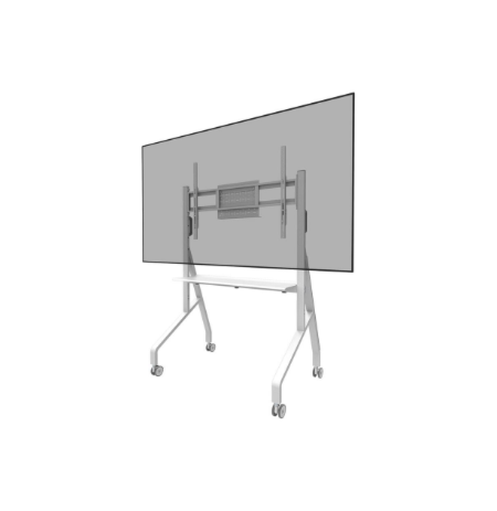 Neomounts Floor stand | FL50-525WH1 TV trolley | Adjustable Height | 55-86 " | Maximum weight (capacity) 76 kg | White
