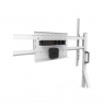 Neomounts Floor stand | FL50-525WH1 TV trolley | Adjustable Height | 55-86 " | Maximum weight (capacity) 76 kg | White