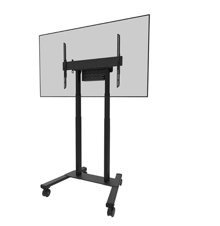 Neomounts Floor stand | FL55-875BL1 TV trolley | Adjustable Height | 55-100 " | Maximum weight (capacity) 110 kg | Black