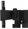 Neomounts Floor stand | FL55-875BL1 TV trolley | Adjustable Height | 55-100 " | Maximum weight (capacity) 110 kg | Black