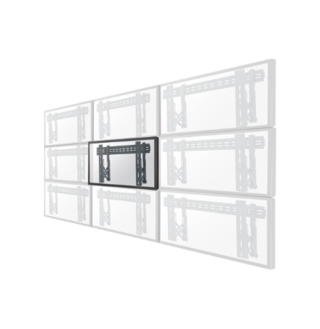 Neomounts Wall mount | LED-VW1000BLACK Videowall wall mount | 40-75 " | Maximum weight (capacity) 50 kg | Black