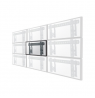 Neomounts Wall mount | LED-VW1000BLACK Videowall wall mount | 40-75 " | Maximum weight (capacity) 50 kg | Black