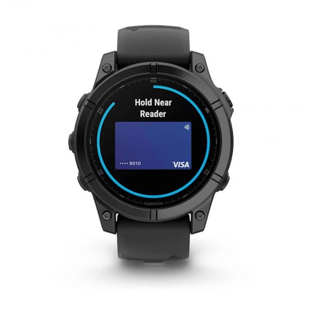 Garmin Fenix E stainless Steel slate grey