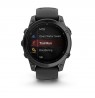 Garmin Fenix E stainless Steel slate grey