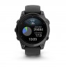 Garmin Fenix E stainless Steel slate grey