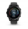 Garmin Fenix E stainless Steel slate grey