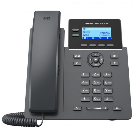 Grandstream Networks GRP2602G IP phone Black 2 lines LCD Wi-Fi