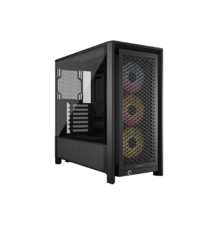 Corsair PC Case | Frame 4000D RS ARGB Modular | Black | Mid-Tower | Power supply included No