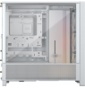 Corsair PC Case | Frame 4000D RS ARGB Modular | White | Mid-Tower | Power supply included No