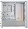 Corsair PC Case | Frame 4000D RS ARGB Modular | White | Mid-Tower | Power supply included No