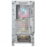 Corsair PC Case | Frame 4000D RS ARGB Modular | White | Mid-Tower | Power supply included No