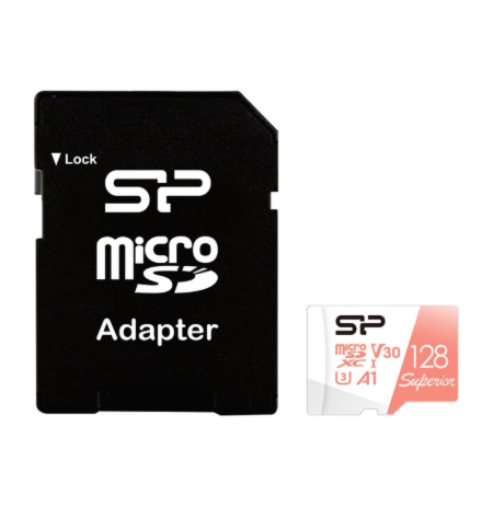 Silicon Power Superior | 128 GB | microSDXC | Flash memory class 10