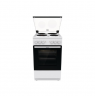 Gorenje Cooker | GE5A21WH | Hob type Electric | Oven type Electric | White | Width 50 cm | Depth 59.4 cm | Grilling | Energy eff