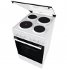 Gorenje Cooker | GE5A21WH | Hob type Electric | Oven type Electric | White | Width 50 cm | Grilling | Depth 59.4 cm | 68 L