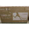 Hisense | UHD Smart TV | 50A6N | 50" | Smart TV | VIDAA OS | UHD | Black | DAMAGED PACKAGING