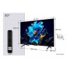 TCL P79K 50P79K TV 127 cm (50") 4K Ultra HD Smart TV Wi-Fi Metallic 430 cd/m²