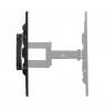 Maclean TV Mount, max VESA 600x400, 32-85", 60kg, horizontal and vertical angle adjustment, profile 65-390mm, black, MC-789