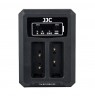 JJC Olympus DCH BLS5 USB Dual Battery Charger (for Olympus BLS 1/BLS 5/BLS 50)