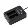 JJC Olympus DCH BLS5 USB Dual Battery Charger (for Olympus BLS 1/BLS 5/BLS 50)