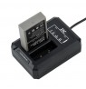 JJC Olympus DCH BLS5 USB Dual Battery Charger (for Olympus BLS 1/BLS 5/BLS 50)